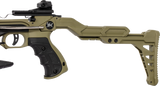 Close up of the Desire XLZ Pistol Crossbow trigger, a compact crossbow from Bear Archery