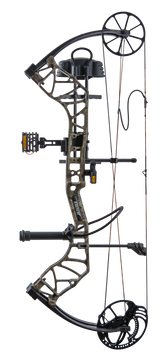 The Bear Species XT RTH reaches speeds up to speeds of up to 320 feet per second and boasts an 80% let off.