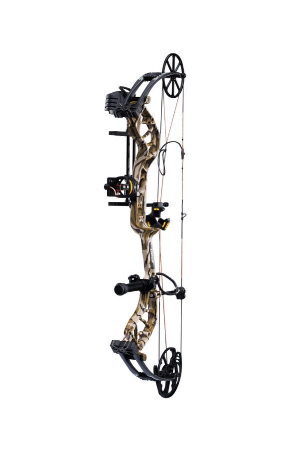 Bear Species XT single cam compound bow with Trophy Ridge Ready-to-Hunt package.